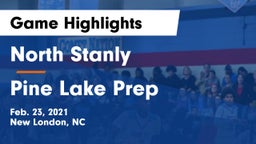 North Stanly  vs Pine Lake Prep  Game Highlights - Feb. 23, 2021