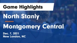 North Stanly  vs Montgomery Central  Game Highlights - Dec. 7, 2021