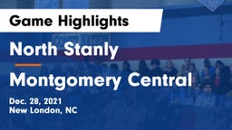 North Stanly  vs Montgomery Central  Game Highlights - Dec. 28, 2021