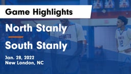 North Stanly  vs South Stanly  Game Highlights - Jan. 28, 2022