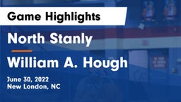 North Stanly  vs William A. Hough  Game Highlights - June 30, 2022
