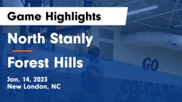 North Stanly  vs Forest Hills  Game Highlights - Jan. 14, 2023