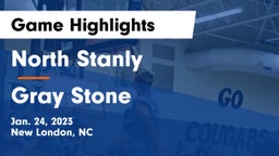 North Stanly  vs Gray Stone Game Highlights - Jan. 24, 2023