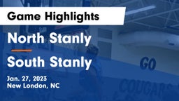 North Stanly  vs South Stanly  Game Highlights - Jan. 27, 2023
