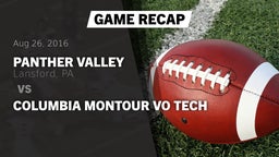 Recap: Panther Valley  vs. Columbia Montour Vo Tech 2016