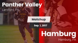Matchup: Panther Valley High vs. Hamburg  2017