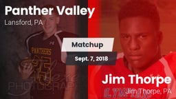 Matchup: Panther Valley High vs. Jim Thorpe  2018