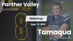 Matchup: Panther Valley High vs. Tamaqua  2019