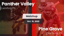 Matchup: Panther Valley High vs. Pine Grove  2020
