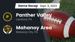 Recap: Panther Valley  vs. Mahanoy Area  2023