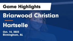 Briarwood Christian  vs Hartselle  Game Highlights - Oct. 14, 2023
