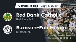Recap: Red Bank Catholic  vs. Rumson-Fair Haven  2019