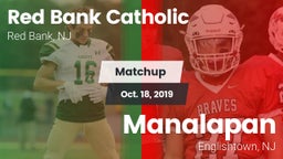 Matchup: Red Bank Catholic vs. Manalapan  2019