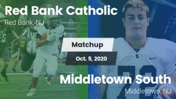 Matchup: Red Bank Catholic vs. Middletown South  2020