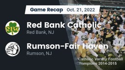 Recap: Red Bank Catholic  vs. Rumson-Fair Haven  2022