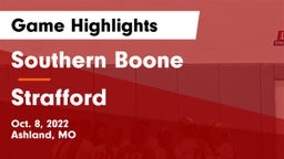Southern Boone  vs Strafford  Game Highlights - Oct. 8, 2022