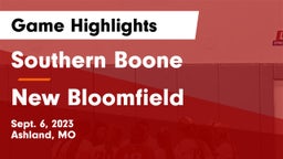 Southern Boone  vs New Bloomfield  Game Highlights - Sept. 6, 2023