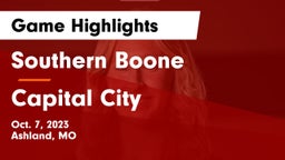 Southern Boone  vs Capital City   Game Highlights - Oct. 7, 2023