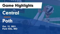 Central  vs Poth  Game Highlights - Oct. 12, 2021
