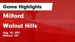 Milford  vs Walnut Hills  Game Highlights - Aug. 30, 2021