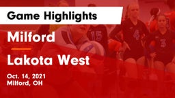 Milford  vs Lakota West  Game Highlights - Oct. 14, 2021