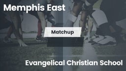 Matchup: Memphis East High vs. Evangelical Christian 2016