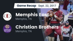 Recap: Memphis East  vs. Christian Brothers  2017