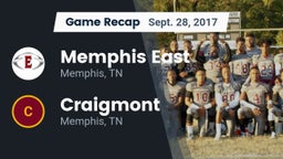 Recap: Memphis East  vs. Craigmont  2017