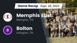 Recap: Memphis East  vs. Bolton  2023