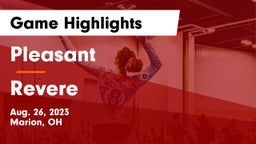 Pleasant  vs Revere  Game Highlights - Aug. 26, 2023