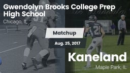 Matchup: Brooks College Prep/ vs. Kaneland  2017