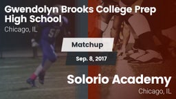 Matchup: Brooks College Prep/ vs. Solorio Academy 2017