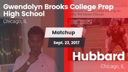 Matchup: Brooks College Prep/ vs. Hubbard  2017