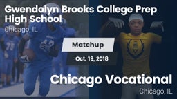 Matchup: Brooks College Prep/ vs. Chicago Vocational  2018