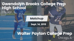 Matchup: Brooks College Prep/ vs. Walter Payton College Prep 2019