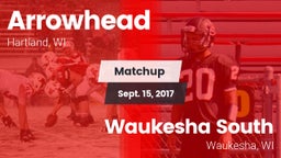 Matchup: Arrowhead High vs. Waukesha South  2017