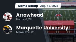Recap: Arrowhead  vs. Marquette University  2023