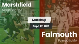 Matchup: Marshfield High vs. Falmouth  2017