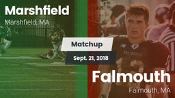 Matchup: Marshfield High vs. Falmouth  2018