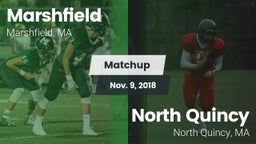 Matchup: Marshfield High vs. North Quincy  2018