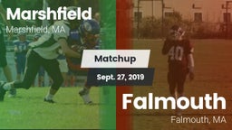 Matchup: Marshfield High vs. Falmouth  2019