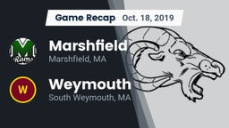Recap: Marshfield  vs. Weymouth  2019