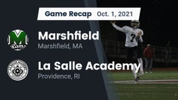 Recap: Marshfield  vs. La Salle Academy 2021