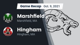 Recap: Marshfield  vs. Hingham  2021