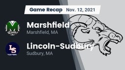 Recap: Marshfield  vs. Lincoln-Sudbury  2021