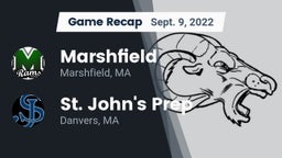 Recap: Marshfield  vs. St. John's Prep 2022