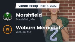 Recap: Marshfield  vs. Woburn Memorial  2022