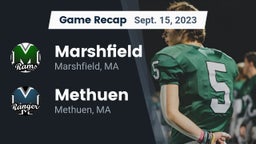 Recap: Marshfield  vs. Methuen  2023