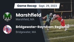 Recap: Marshfield  vs. Bridgewater-Raynham Regional  2023