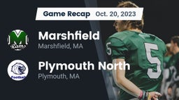 Recap: Marshfield  vs. Plymouth North  2023